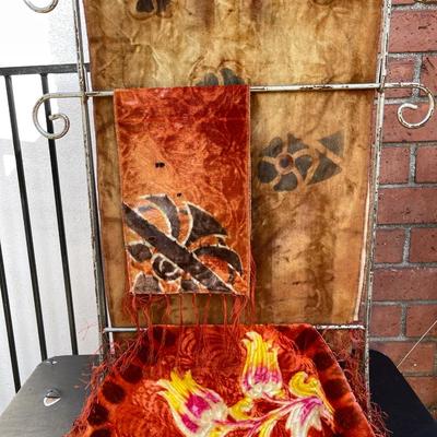 LOT 81 Antique Velvet Stencil Matts (3)