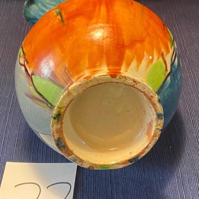 Vintage Mexican Drip-ware Pitcher