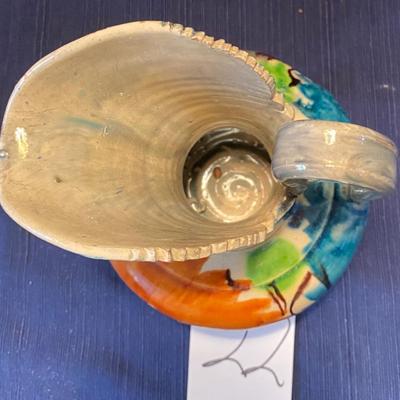 Vintage Mexican Drip-ware Pitcher
