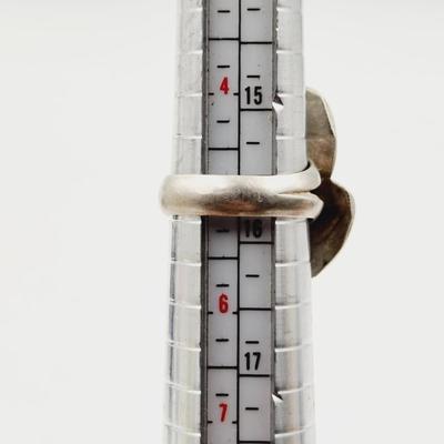 BEAUTIFUL .925 SILVER AND RED CORRAL HAND CRAFTED RING