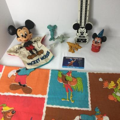 858 Vintage Disney Lot Mickey Mouse Walt Disney World Souvenirs