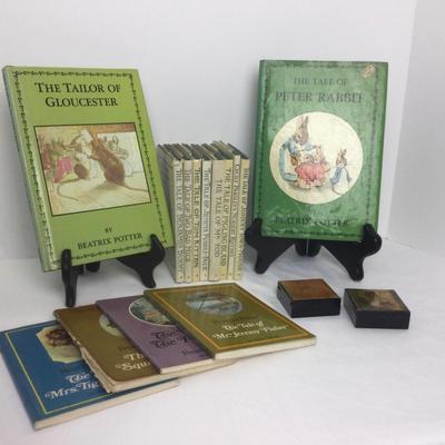 859 Vintage Beatrix Potter Childrenâ€™s Book Lot