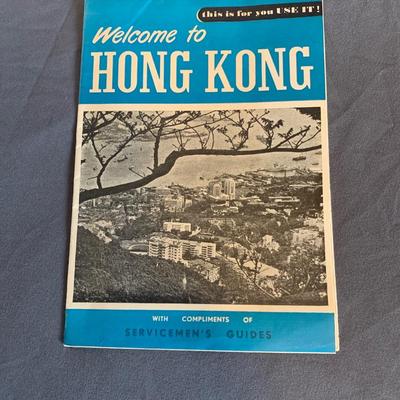 Vtg Hong Kong Servicemenâ€™s Guide