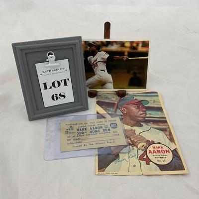 -68- SPORTS | Hank Aaron Cards