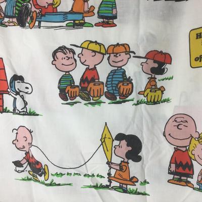 863 Vintage Peanuts & Snoopy Sheet Set Lot