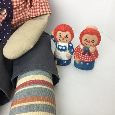 865 Raggedy Ann & Andy Dolls & Finger Puppets