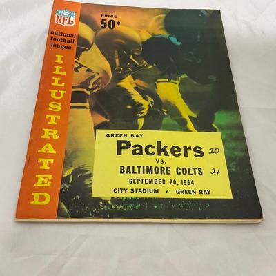 -81- SPORTS | 1964 Packers Vs Colts Program