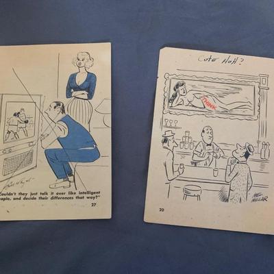 Vintage Paper Cartoon Comics