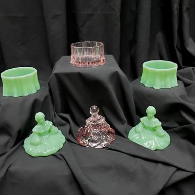 Vintage Mosser Glass - Colonial Lady