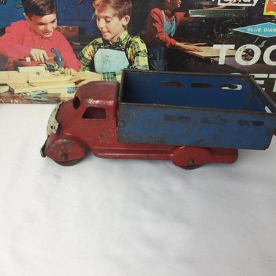 869 Vintage Tin Toy Lot Handy Andy Schylling