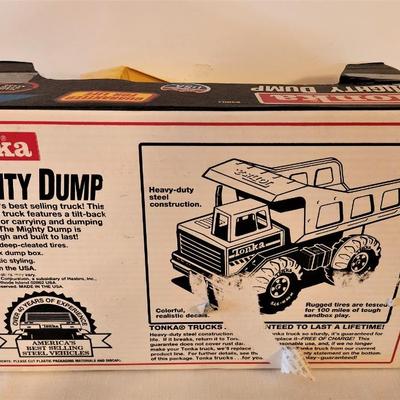 Lot #74  New in Box - TONKA Mighty Drop Toy Dump Truck