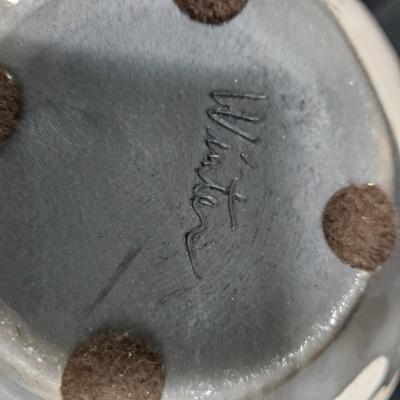 "Winter"  Horsehair Pottery