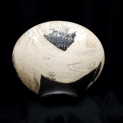 "Winter"  Horsehair Pottery