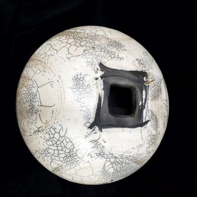 "Winter"  Horsehair Pottery