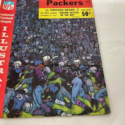 -89- SPORTS | 1962 Packers Vs Bears Program