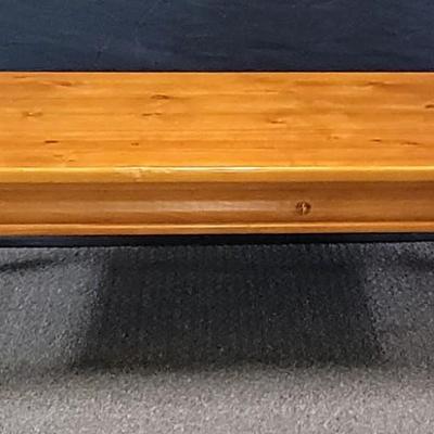 Country Farmhouse Pine Coffee Table