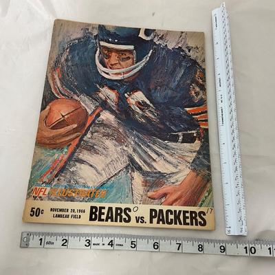 -92- SPORTS | 1966 Packers Vs Bears Program