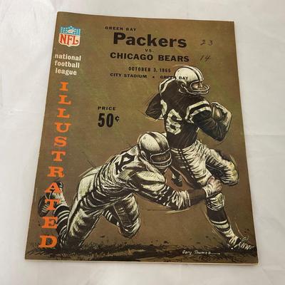 -95- SPORTS | 1965 Packers Vs Bears Program