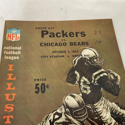 -95- SPORTS | 1965 Packers Vs Bears Program