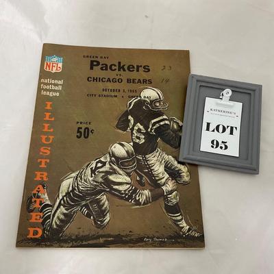 -95- SPORTS | 1965 Packers Vs Bears Program