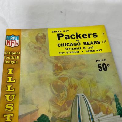 -96- SPORTS | 1963 Packers Vs Bears Program