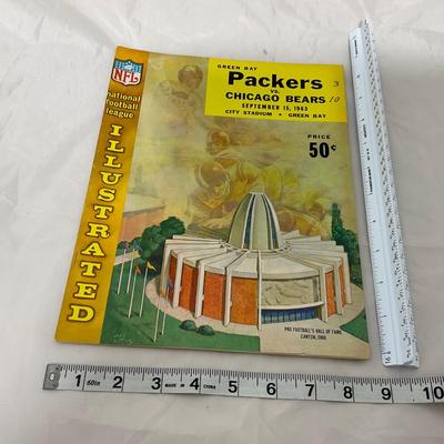 -96- SPORTS | 1963 Packers Vs Bears Program