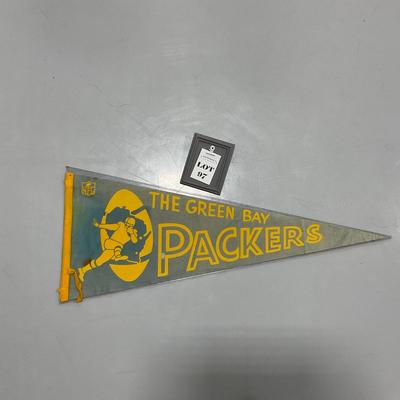 -97- SPORTS | 1960â€™s Green Bay Packers Pennant