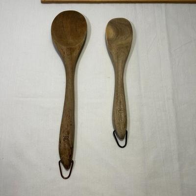 Paula Deen 2 Piece Wooden Spoon Set