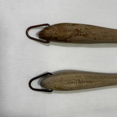 Paula Deen 2 Piece Wooden Spoon Set