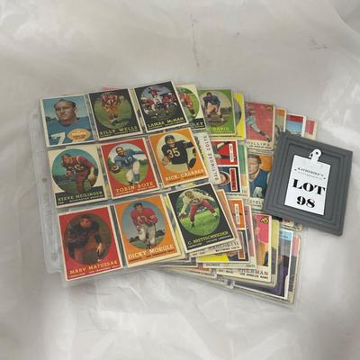 -98- SPORTS | 1950â€™s - 1960â€™s Vintage Football Cards