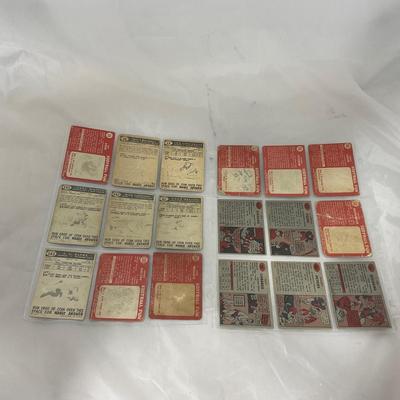 -98- SPORTS | 1950â€™s - 1960â€™s Vintage Football Cards