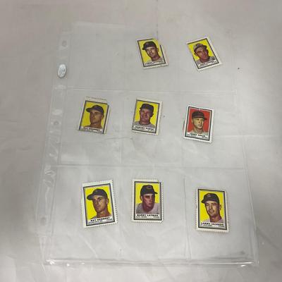 -99- SPORTS | 1962 Topps Baseball Stamps