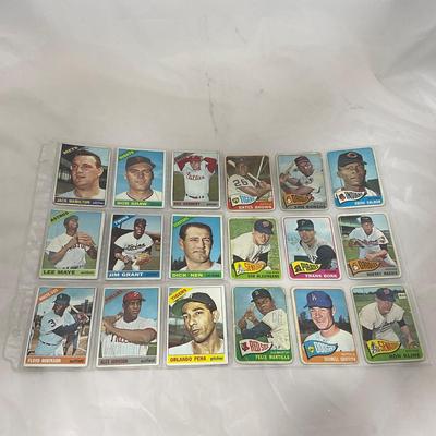 -100- SPORTS | 1965 - 1966 Topps Baseball Cards