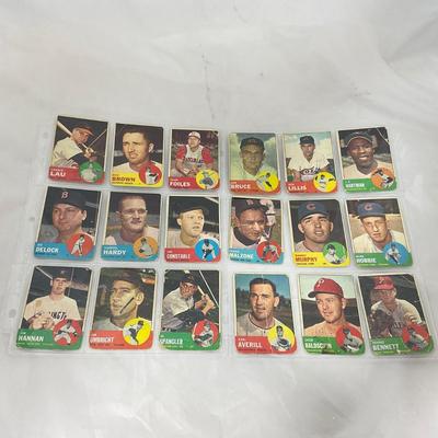 -101- SPORTS | 1963 Topps Baseball Cards