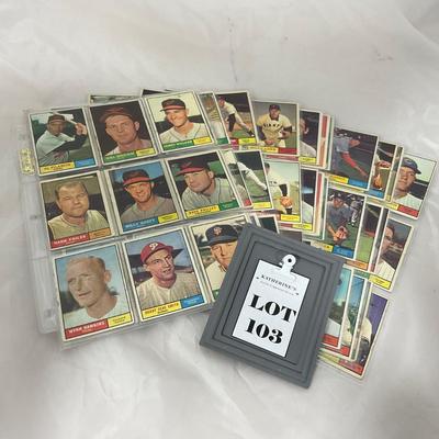 -103- SPORTS | 1961 Topps Baseball Cards