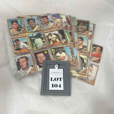 -104- SPORTS | 1962 Topps Baseball Cards
