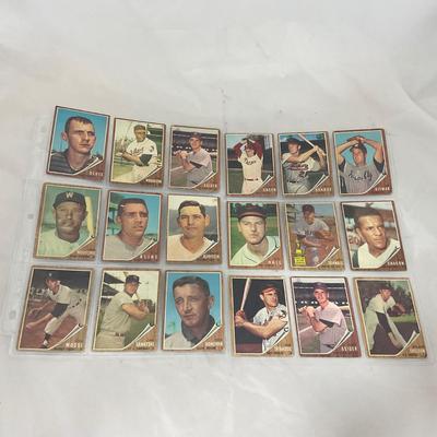 -104- SPORTS | 1962 Topps Baseball Cards