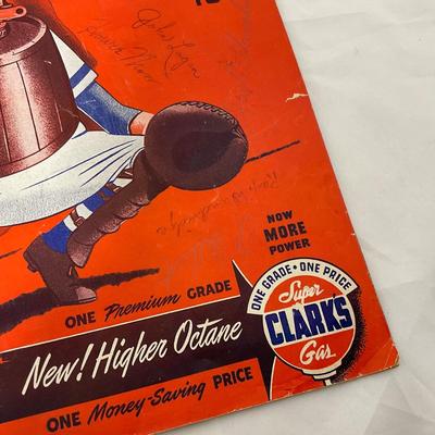 -107- SPORTS | 1940â€™s Milwaukee Brewers Minor League Program