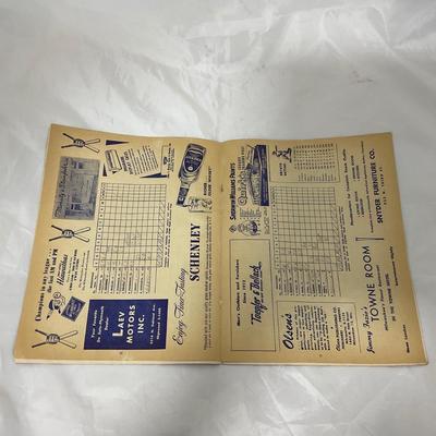 -107- SPORTS | 1940â€™s Milwaukee Brewers Minor League Program