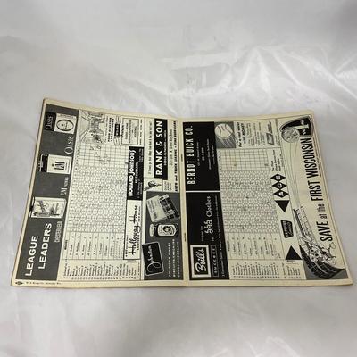 -111- SPORTS | Milwaukee Braves Programs