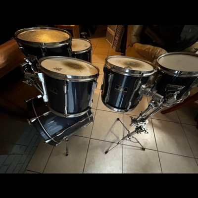 Pearl Drums 6 Piece Set - Blue