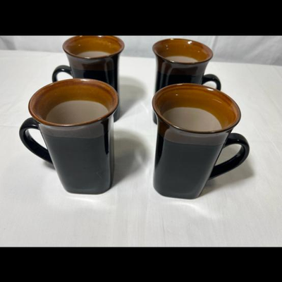 4 Glass Drinking Mugs - Royal Norfolk