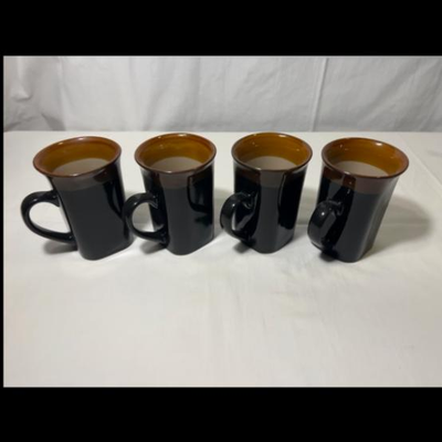 4 Glass Drinking Mugs - Royal Norfolk