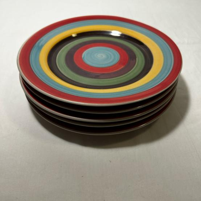 5 Small Saucer Plates