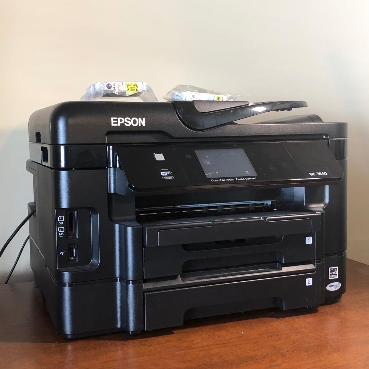 LOT109M Epson WF3540 Printer Model C481A