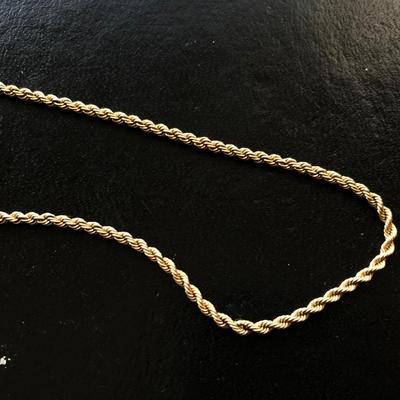 14KT GOLD NECKLACE