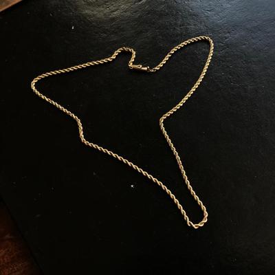 14KT GOLD NECKLACE