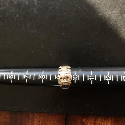 10KT GOLD MASONIC RING