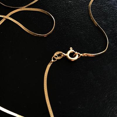 14KT GOLD NECKLACE