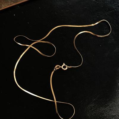 14KT GOLD NECKLACE